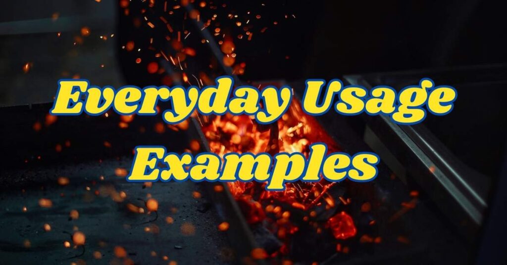Everyday Usage Examples 