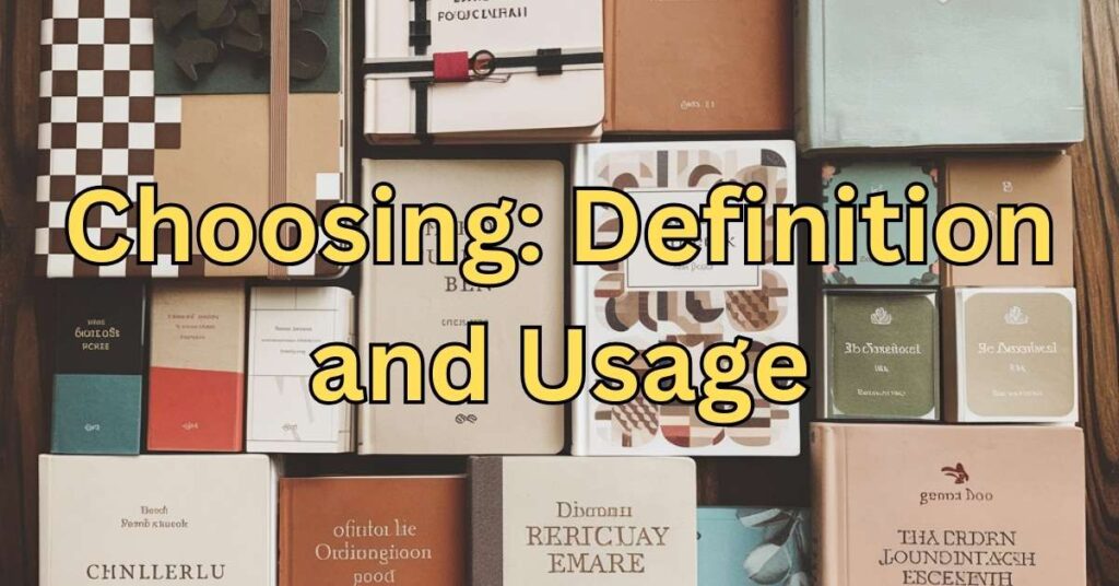 choosing-definition-and-usage