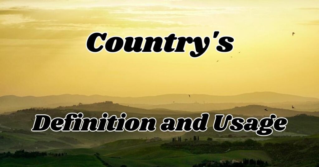 countrys-definition-and-usage