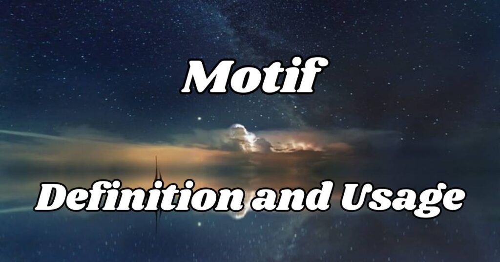 motif-definition-and-usage