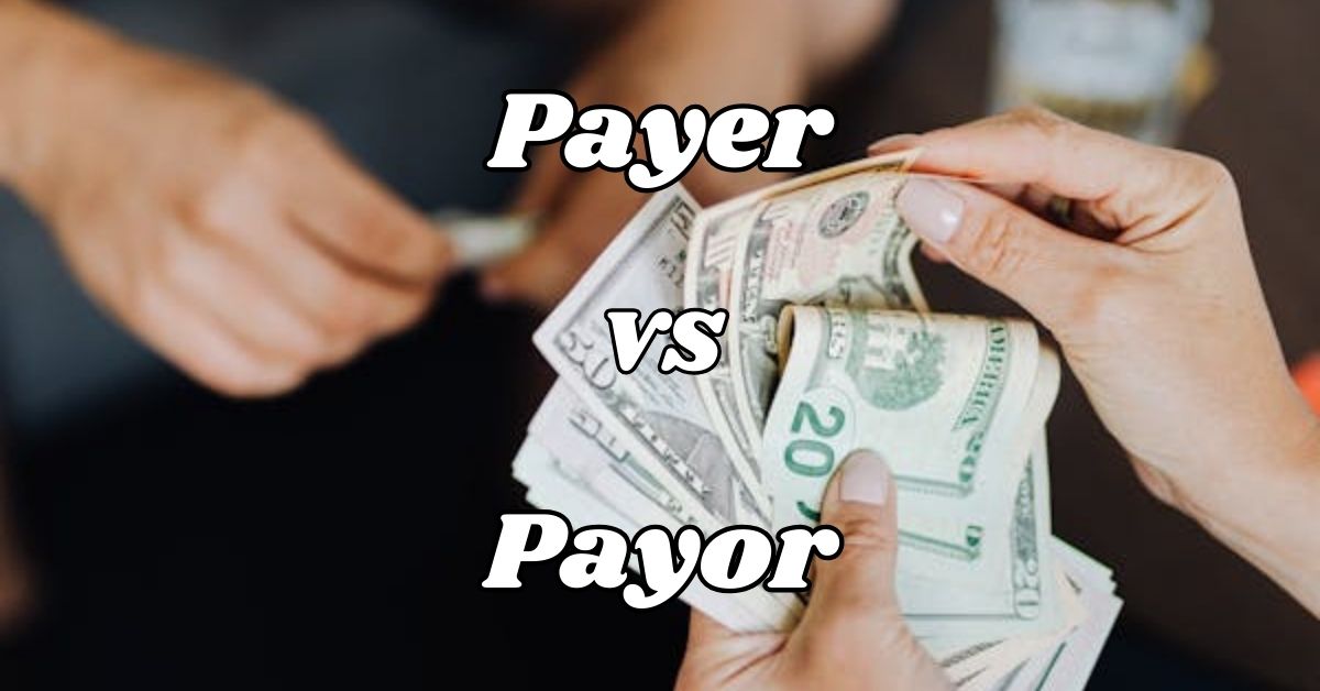 Payer vs Payor