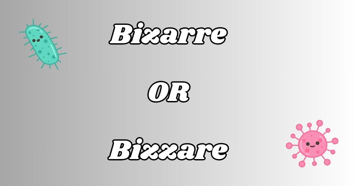 Bizarre or Bizzare