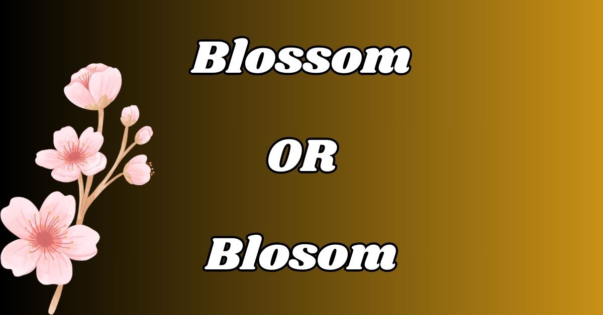 Blossom or Blosom