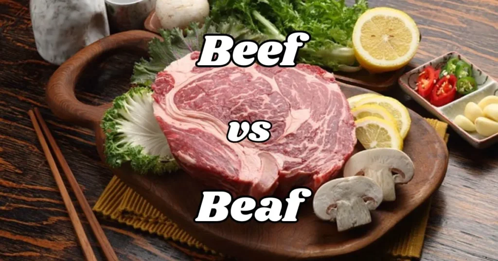 Difference Between Beef vs Beaf