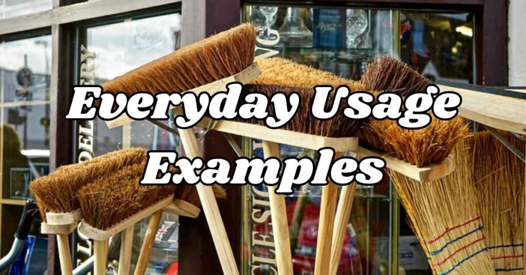 Everyday Usage Examples 