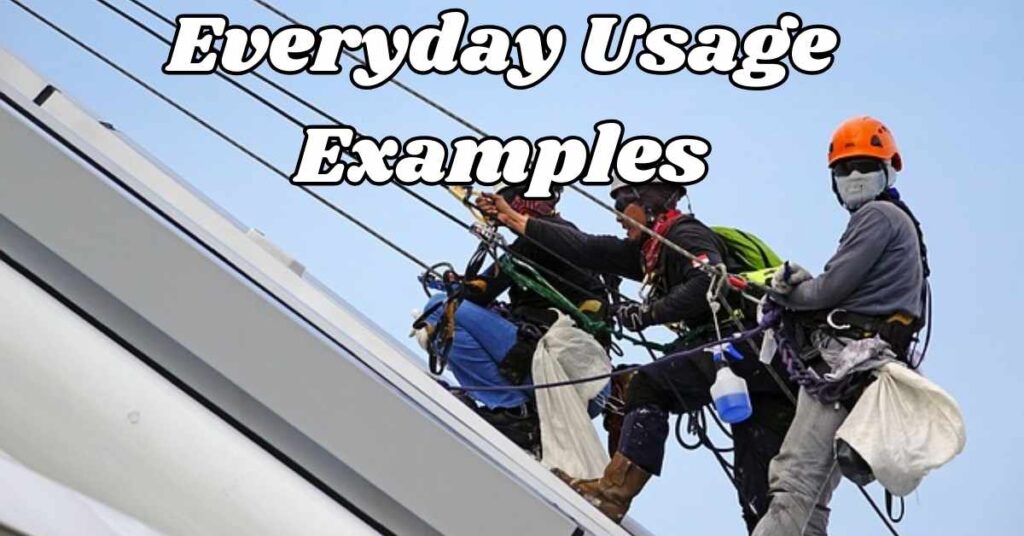 Everyday Usage Examples 